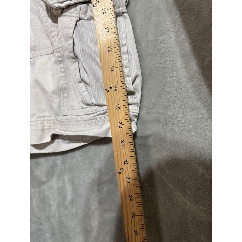 Denim & Supply Ralph Lauren Cargo Shorts Men's 31 White Y2K Baggy Pockets - Picture 10 of 10